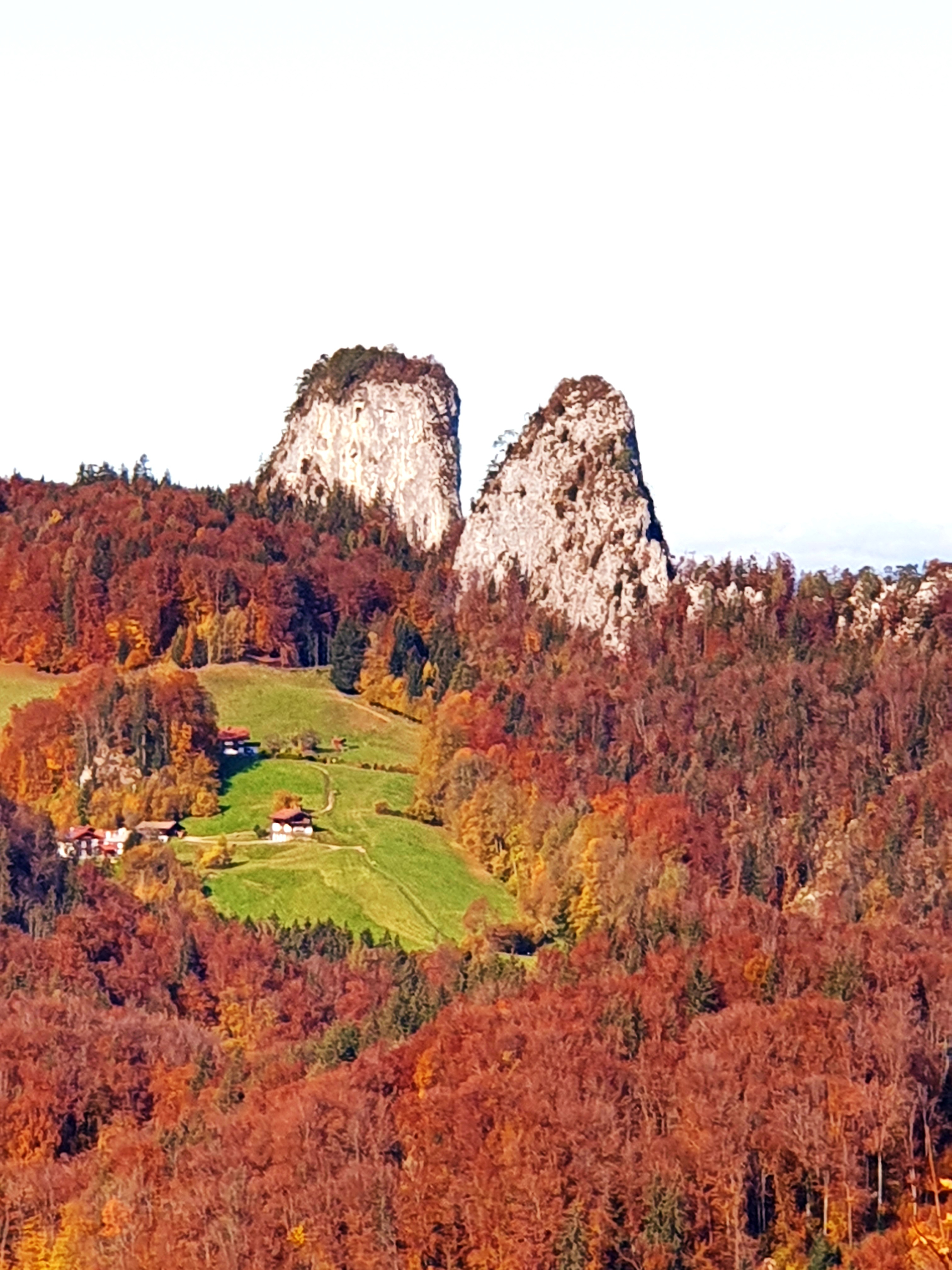 Herbststimmung bei den Barmsteine Wir schauen auf Salzburg
