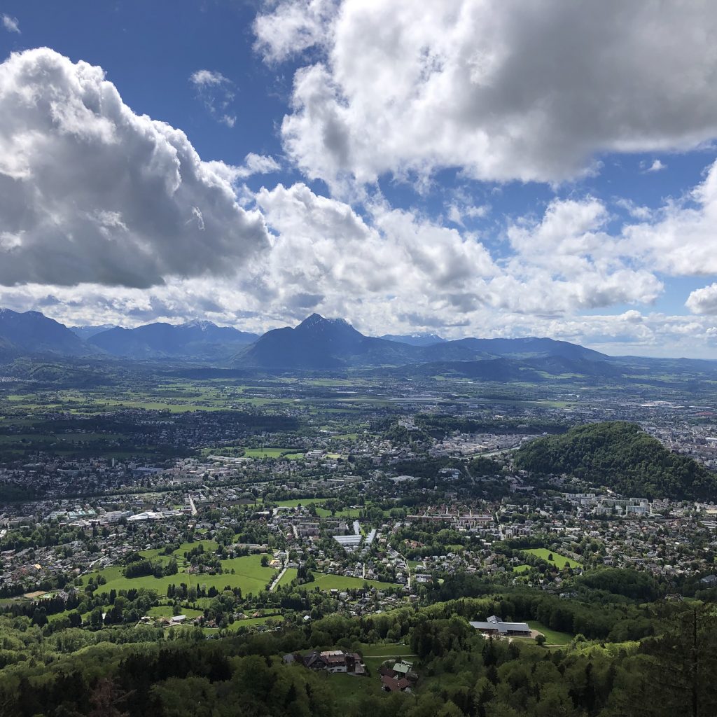 Hausberg - Wir schauen auf Salzburg